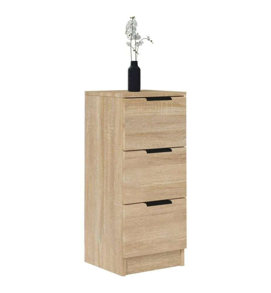 Sideboard Sonoma-Eiche 30x30x70 cm Holzwerkstoff