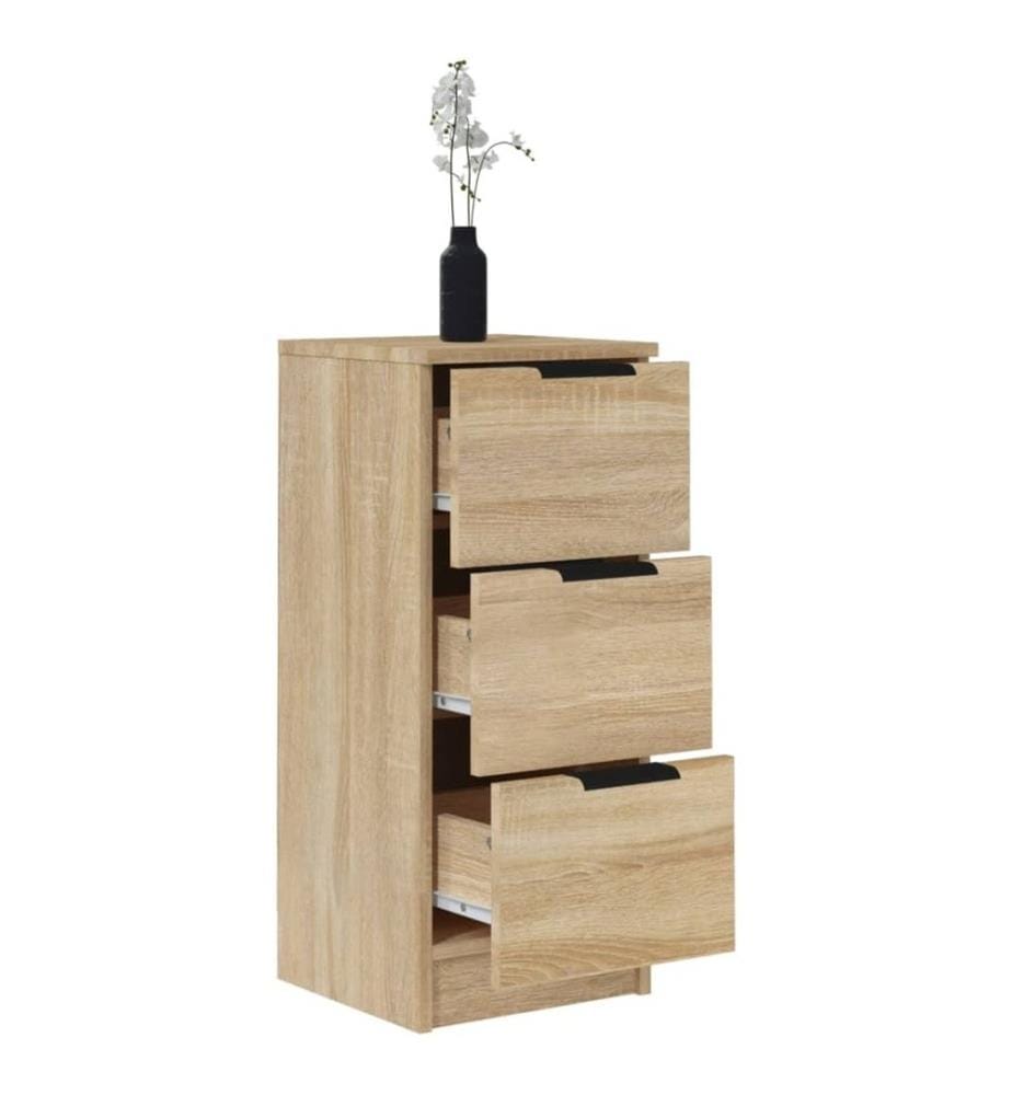 Sideboard Sonoma-Eiche 30x30x70 cm Holzwerkstoff