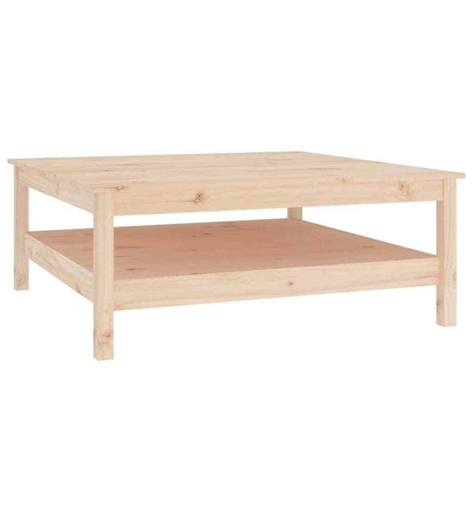 Couchtisch 100x100x40 cm Massivholz Kiefer