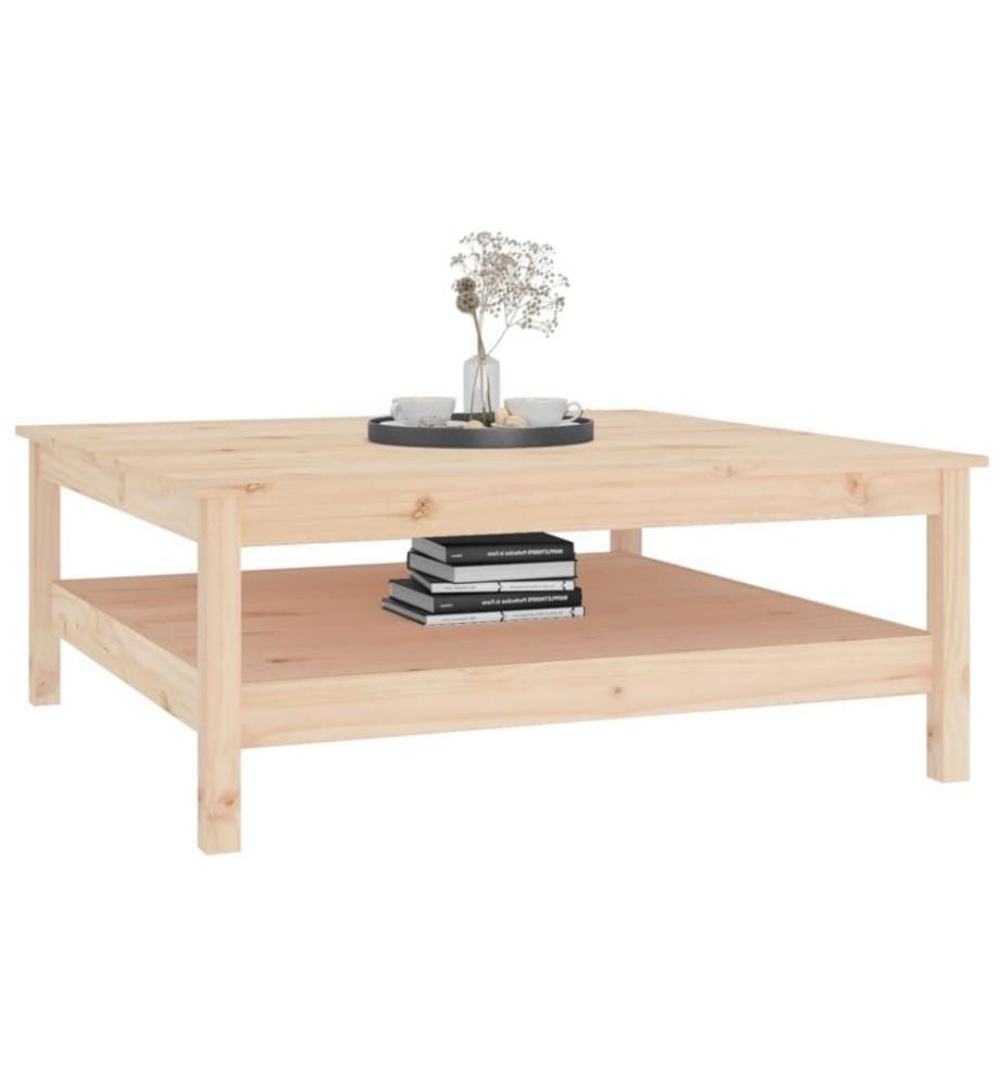 Couchtisch 100x100x40 cm Massivholz Kiefer