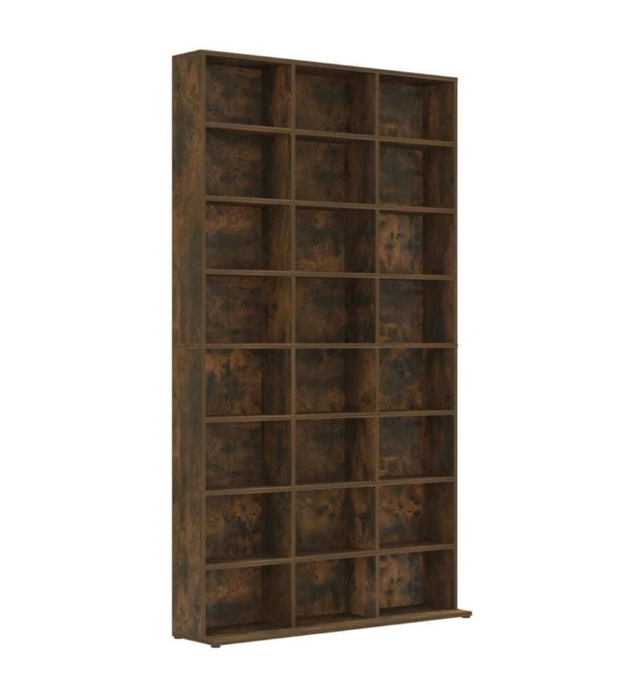 CD-Regal Räuchereiche 102x23x177,5 cm Holzwerkstoff