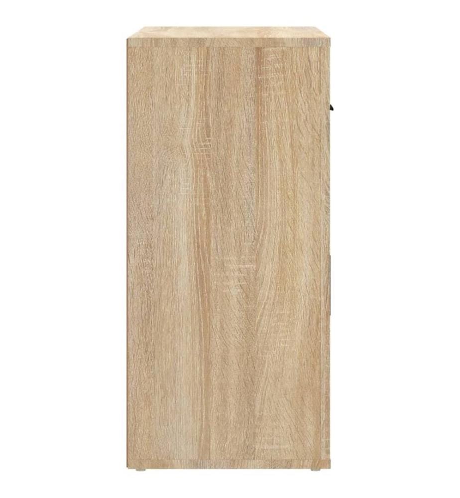 Sideboard Sonoma-Eiche 80x33x70 cm Holzwerkstoff