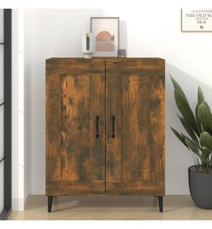 Sideboard Räuchereiche 69,5x34x90 cm Holzwerkstoff