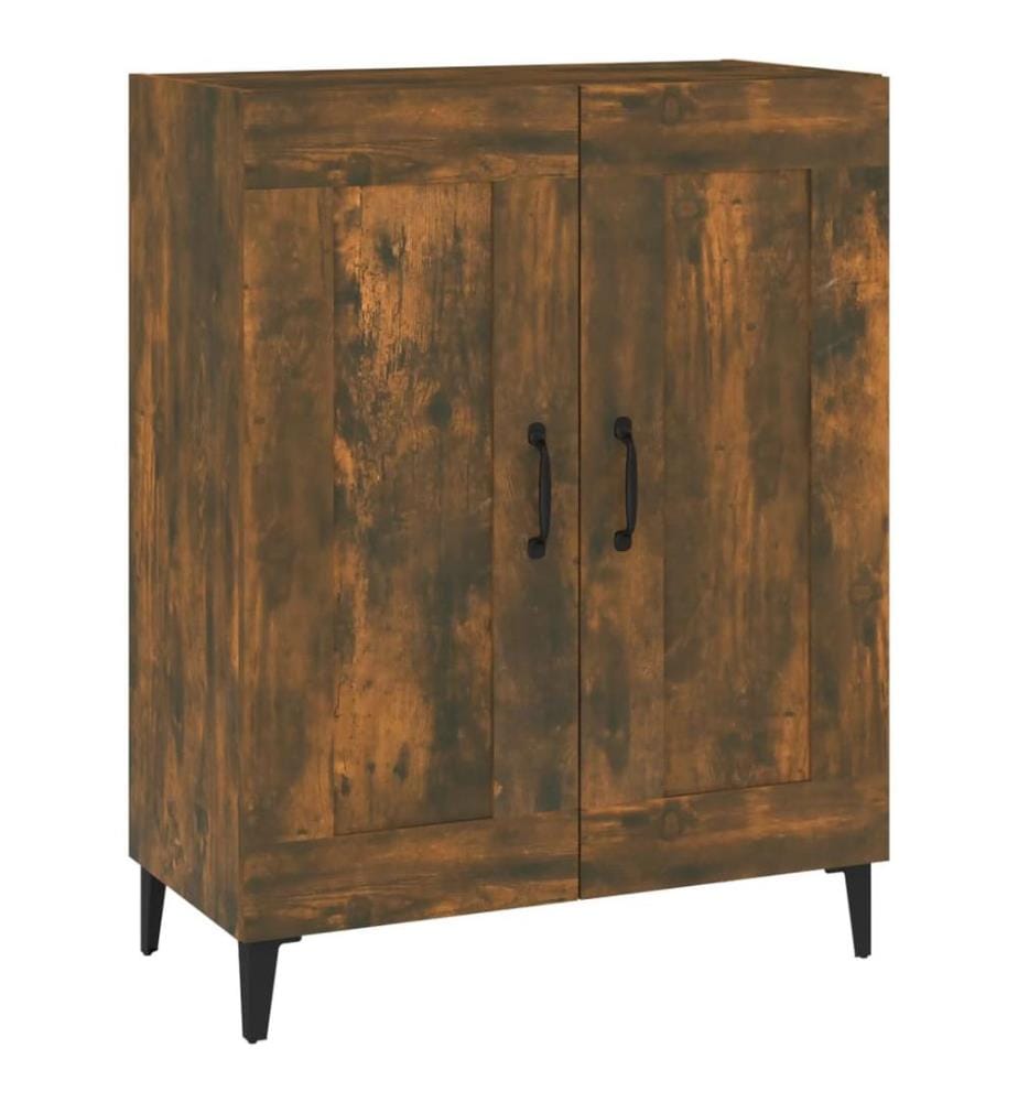 Sideboard Räuchereiche 69,5x34x90 cm Holzwerkstoff