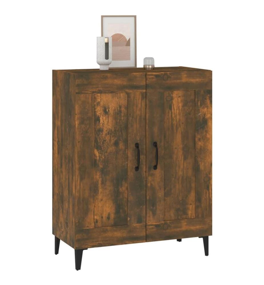 Sideboard Räuchereiche 69,5x34x90 cm Holzwerkstoff