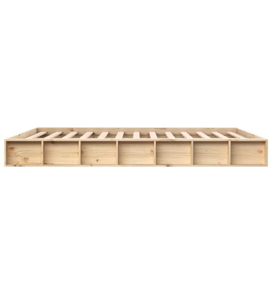 Cadre de lit 140x200 cm Bois massif