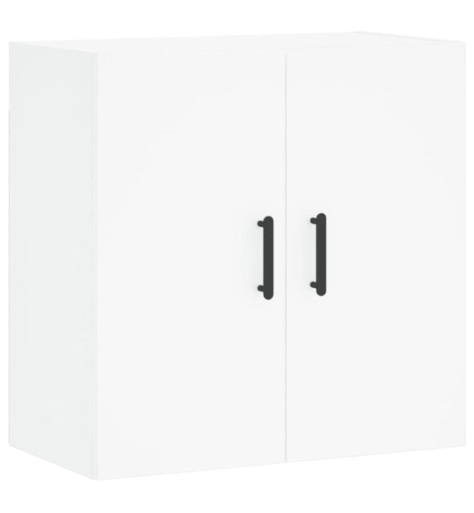 Armoire murale blanc 60x31x60 cm bois d'ingénierie