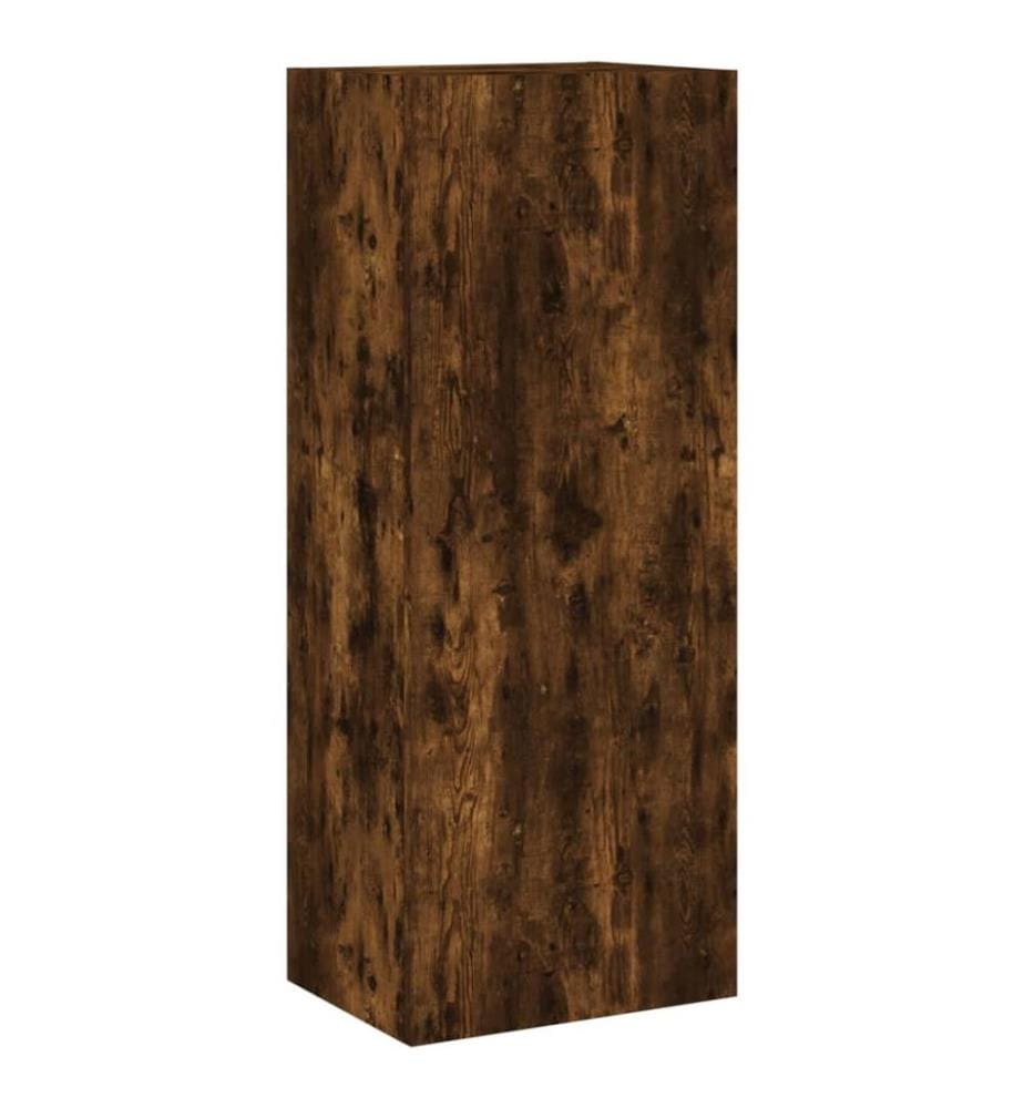 TV-Wandschrank Räuchereiche 40,5x30x102 cm Holzwerkstoff