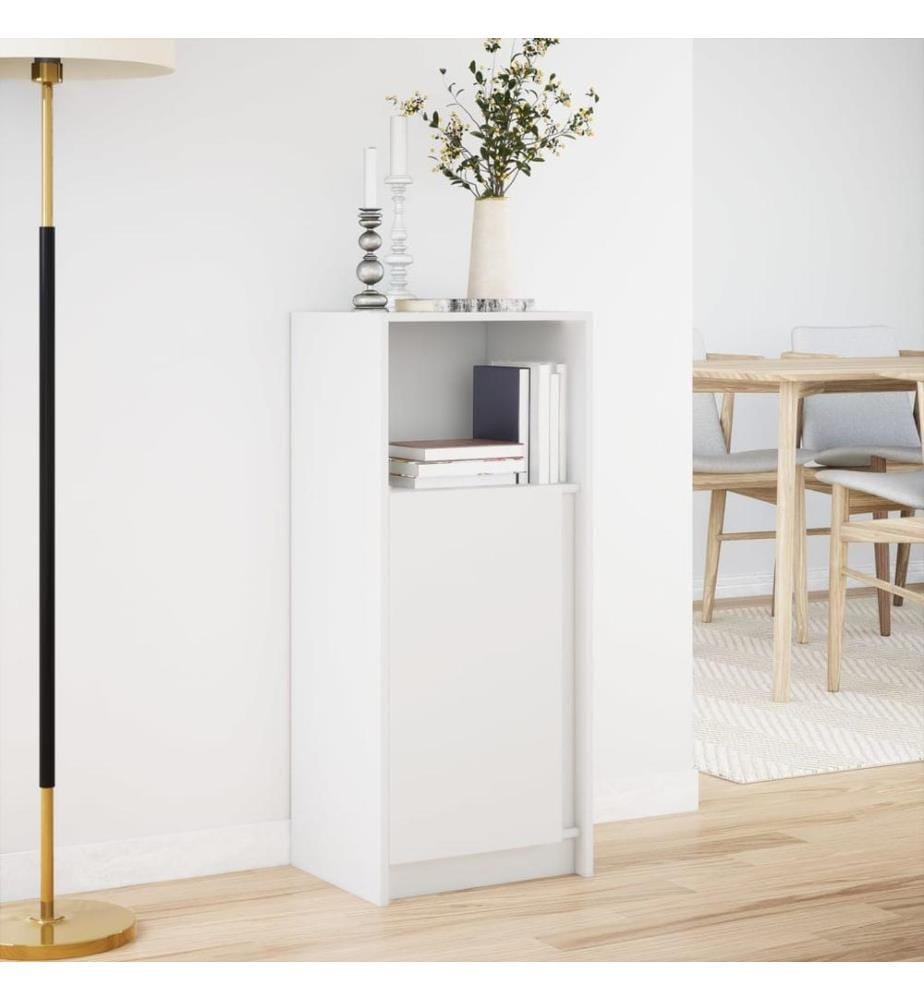LED-Sideboard Weiss 42,5x34x100 cm Holzwerkstoff