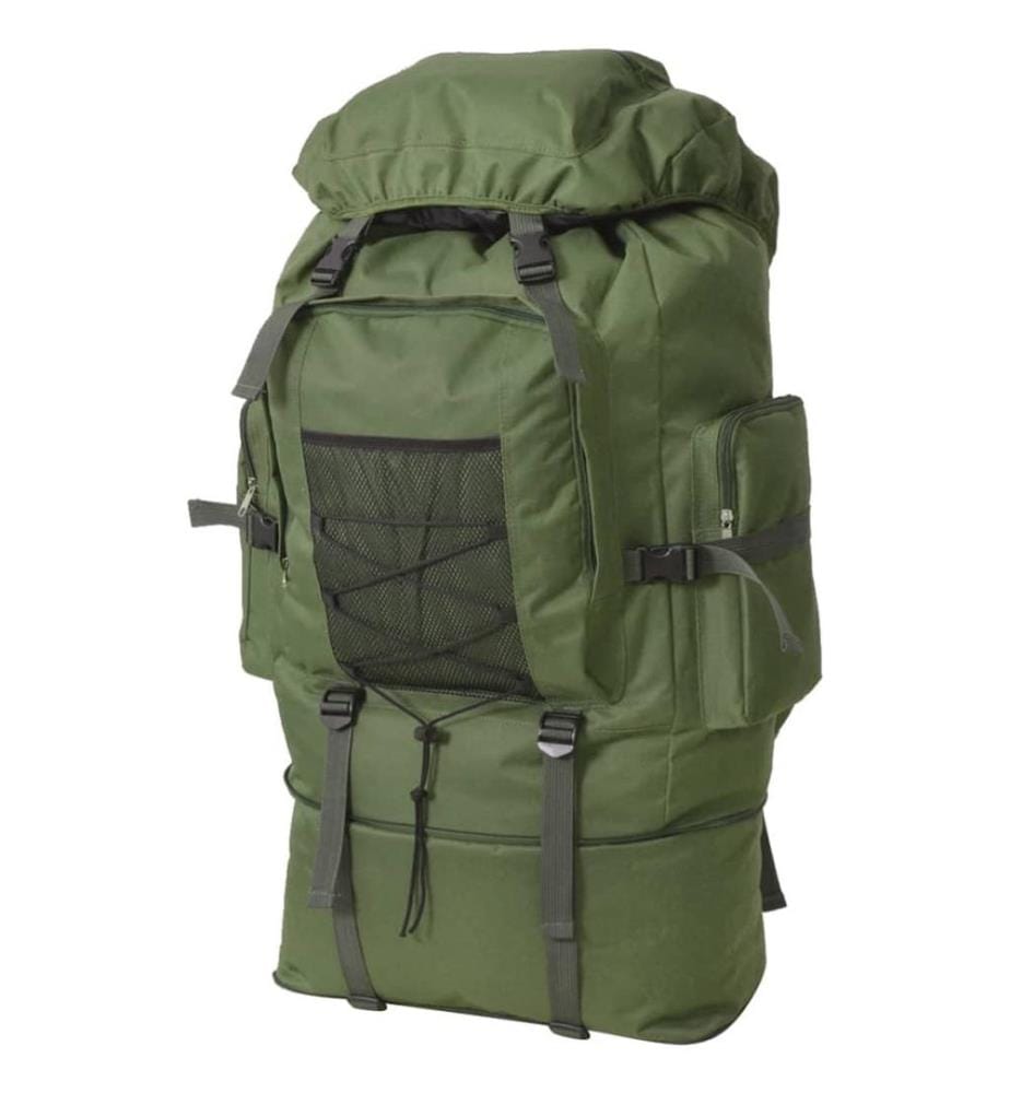 Sac à dos en style d'armée XXL 100 L Vert