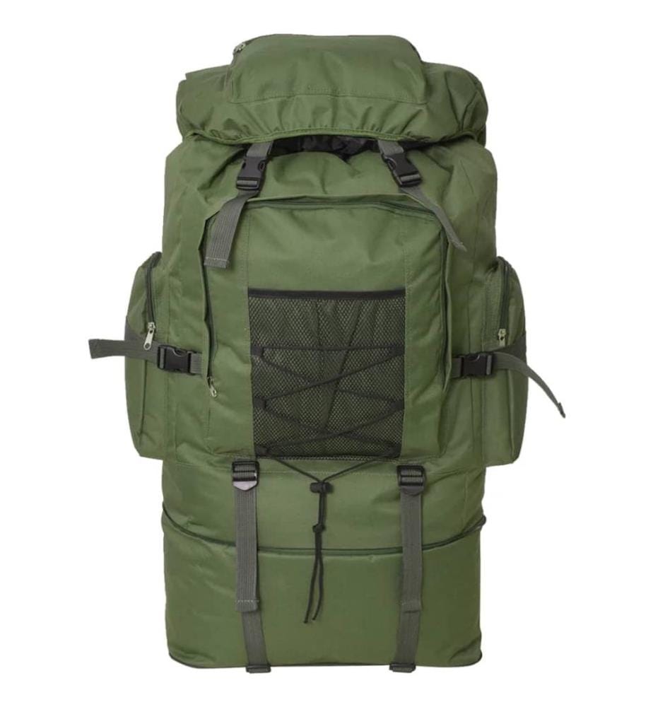 Sac à dos en style d'armée XXL 100 L Vert