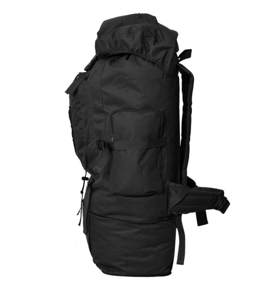 Sac à dos en style d'armée XXL 100 L noir