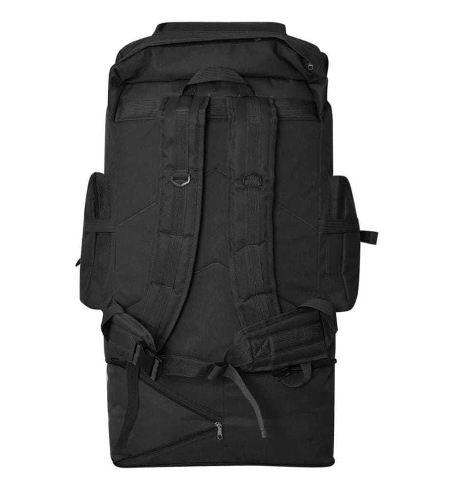 Sac à dos en style d'armée XXL 100 L noir