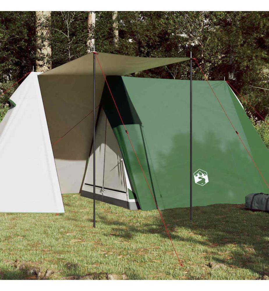 Campingzelt 3 Personen Grün Wasserfest