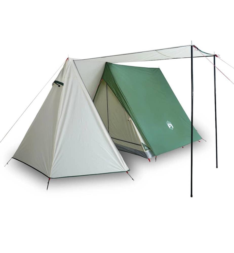 Campingzelt 3 Personen Grün Wasserfest