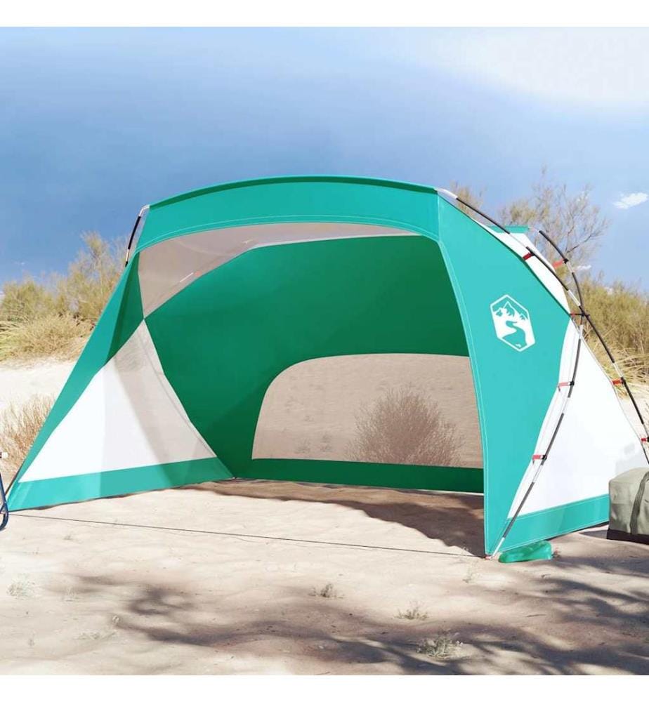 Strandzelt Meergrün 274x178x170/148 cm 185T Polyester
