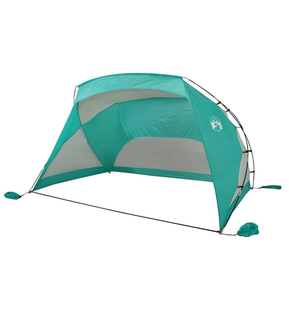 Strandzelt Meergrün 274x178x170/148 cm 185T Polyester