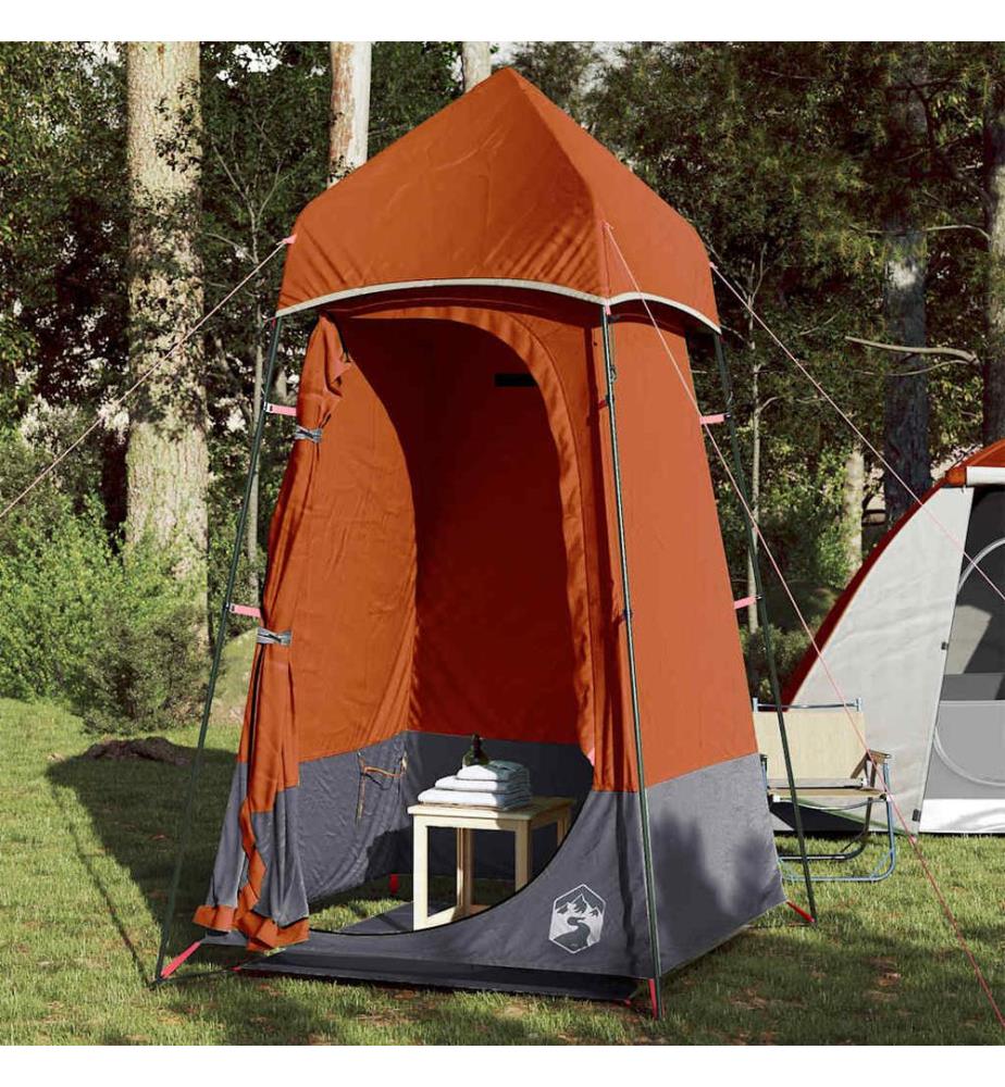 WC-Zelt Orange Wasserdicht