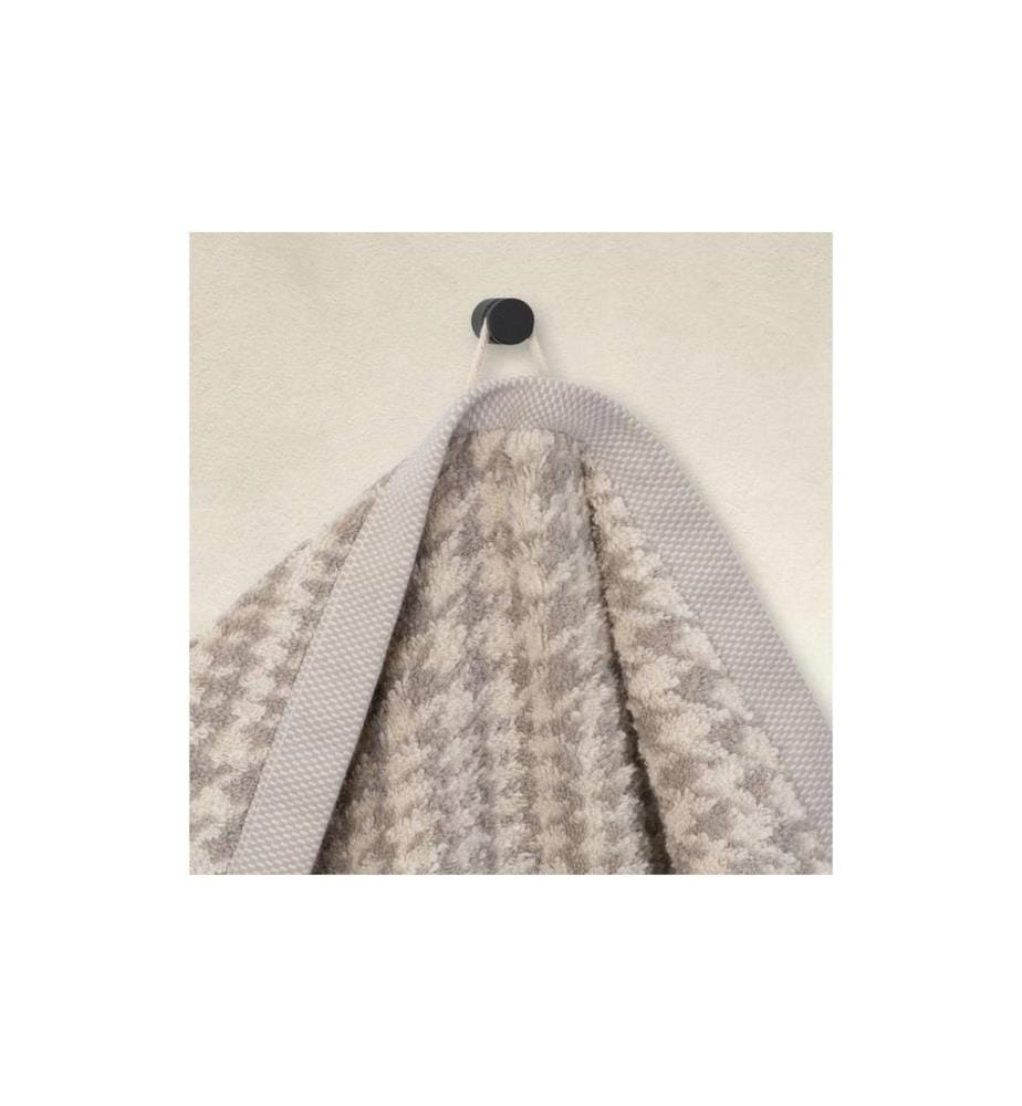 MÖVE - Serviette Brooklyn 50 x 100 cm, Beige/Blanc