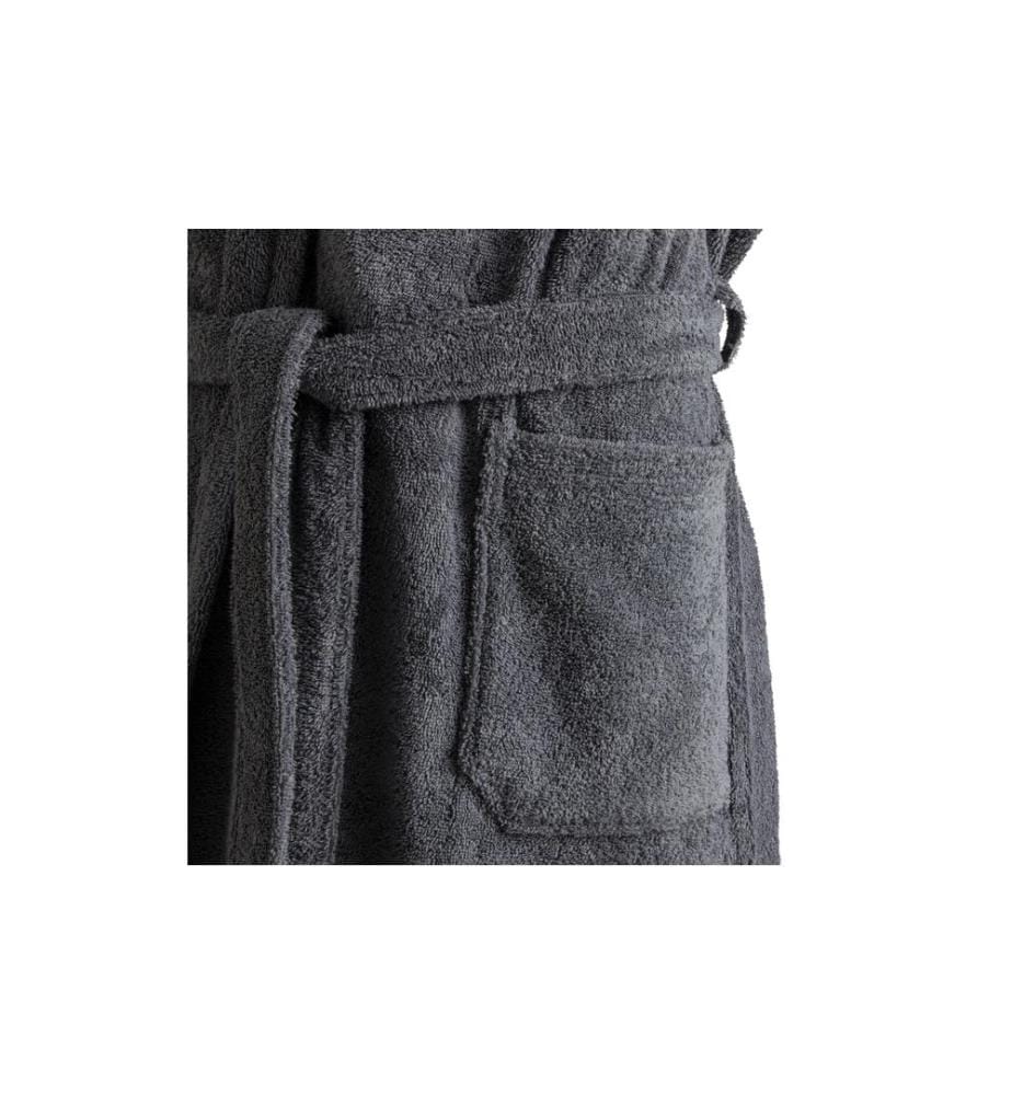 MÖVE - Bademantel Superwuschel L, Stone Gray