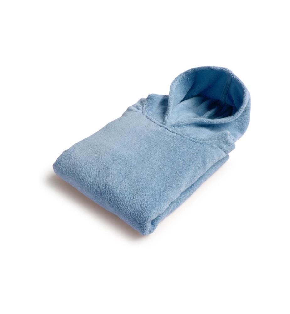 Möve Poncho Soft Hug taille 110-128, aqua