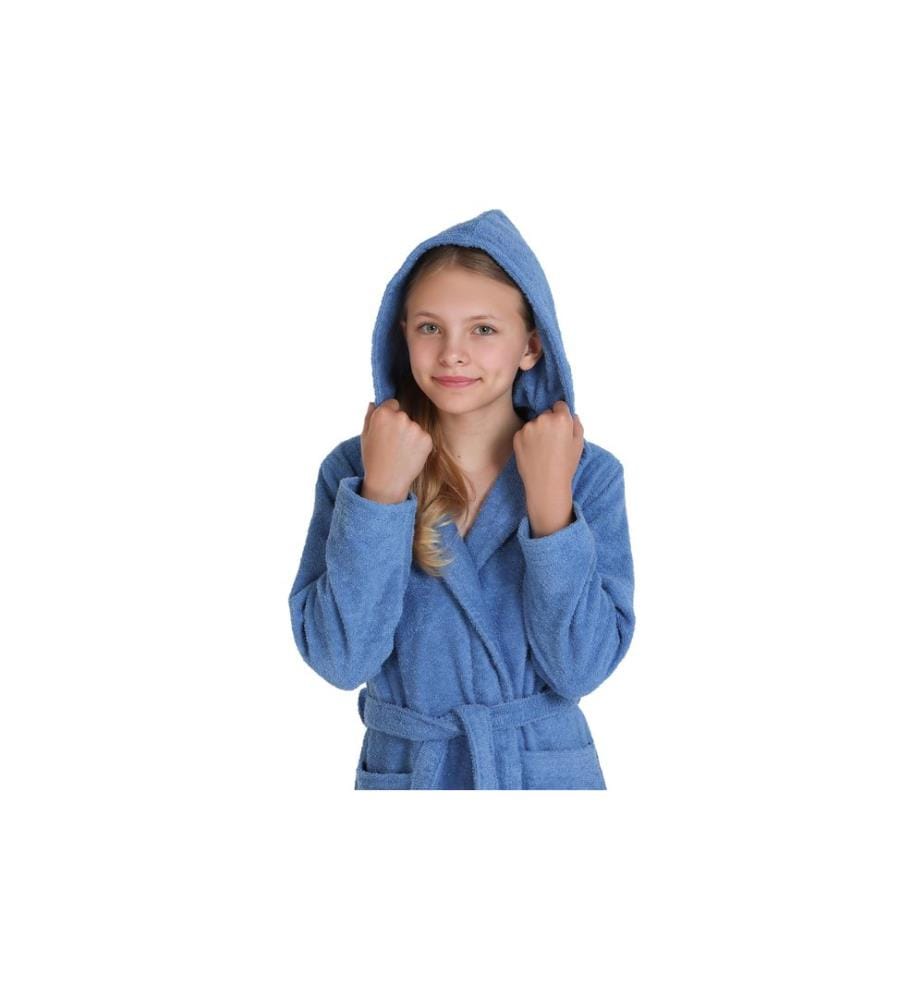 Möve Peignoir Superwuschel Taille 152, Bleu