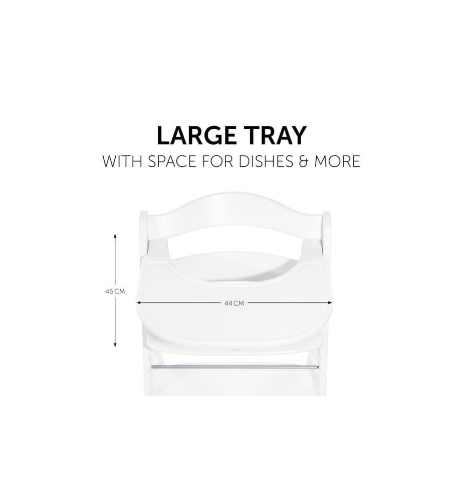 HAUCK - Tablette pour manger Alpha Click Tray pour chaise haute Alpha+