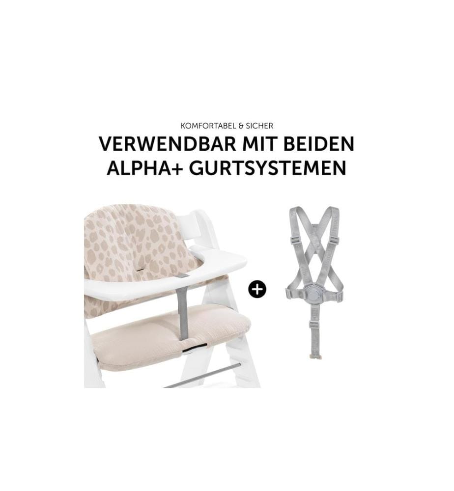 HAUCK - Coussin d'assise Select Muslin Leo Naturel sur Alpha+