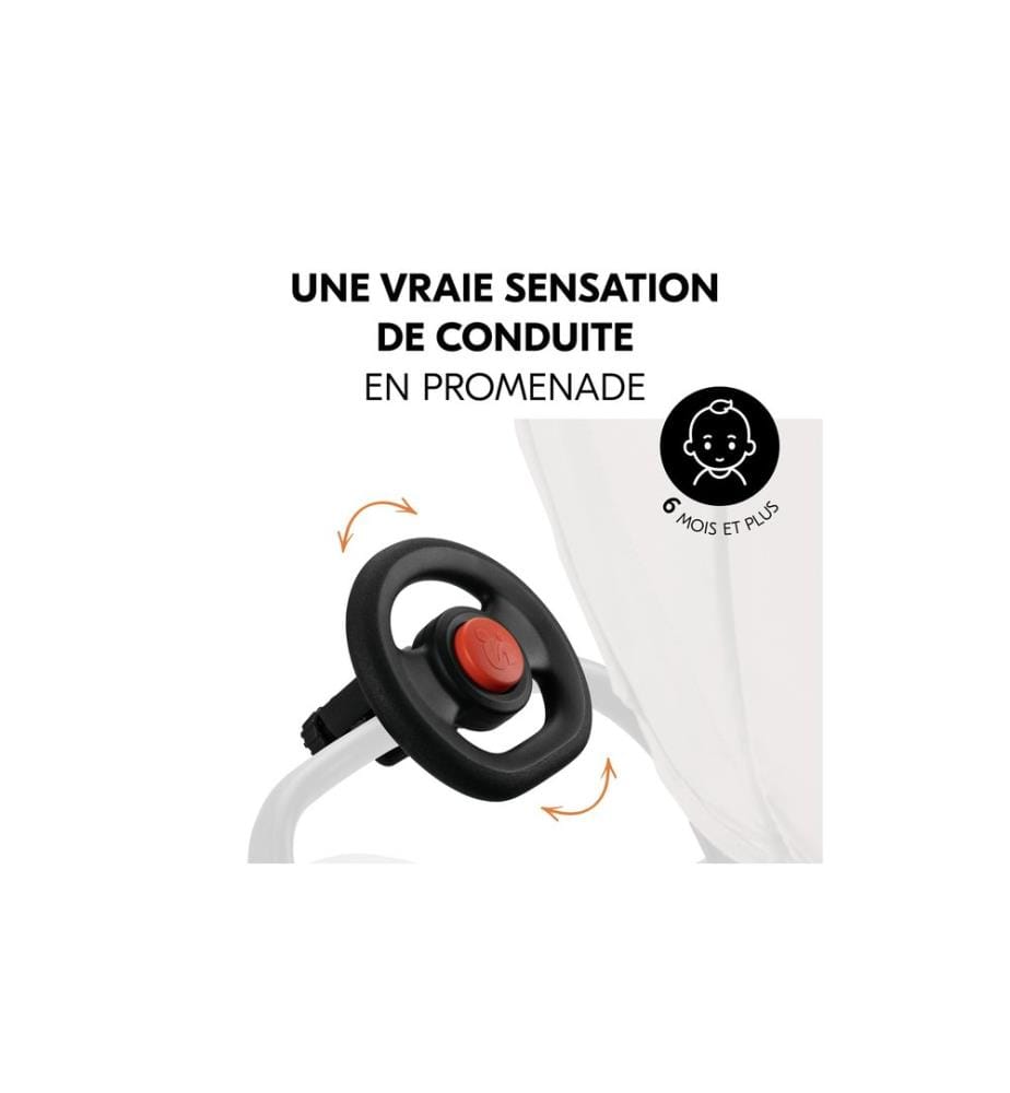 HAUCK - Volant Buggy Noir