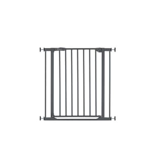 HAUCK - Türschutzgitter Clear Step 2 Dark Grey 75 cm - 80 cm