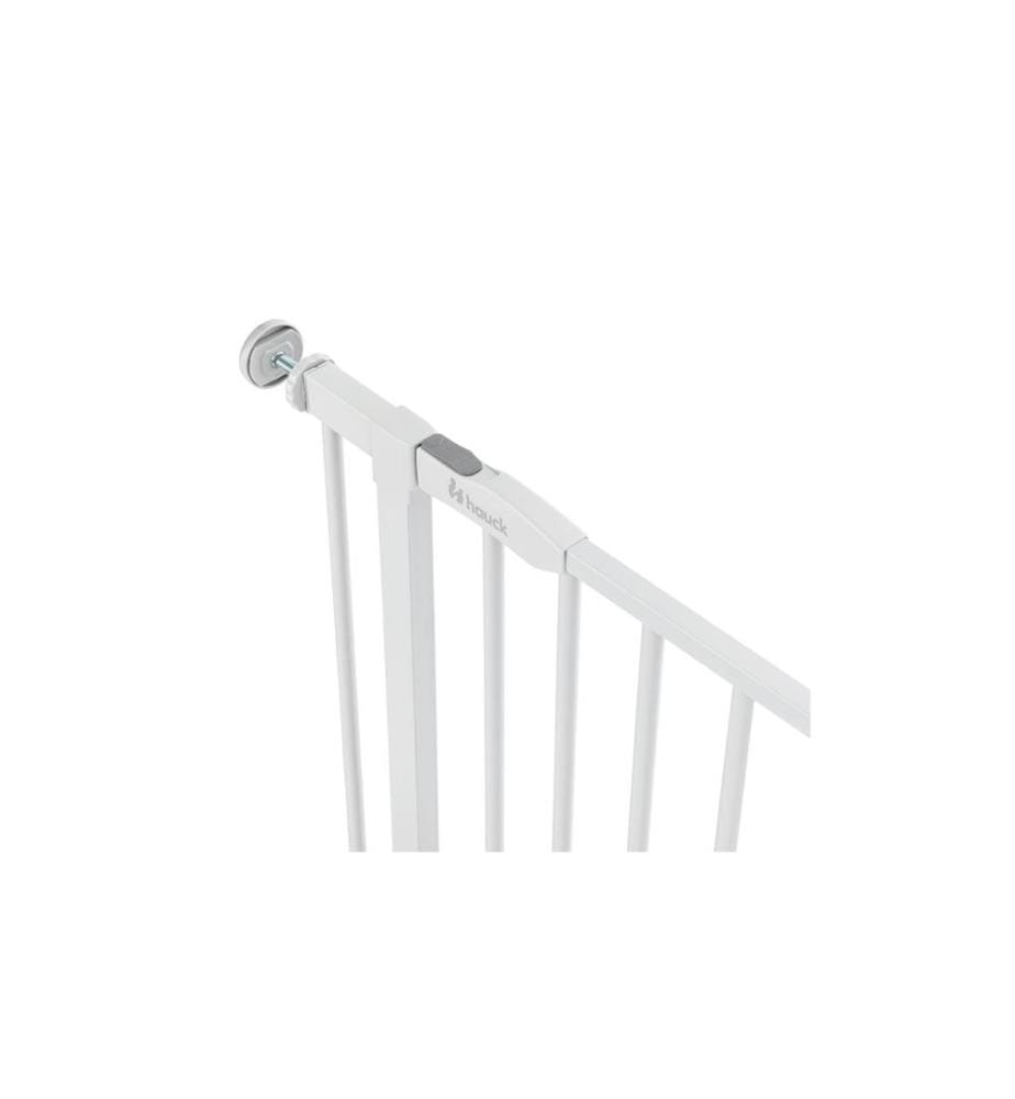 HAUCK - Türschutzgitter Open N Stop 2 +21 cm Weiss