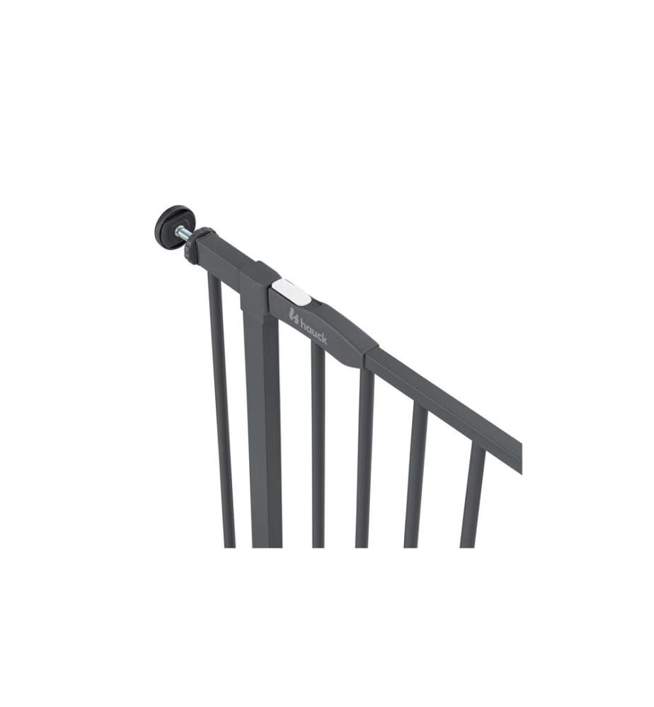HAUCK - Türschutzgitter Open N Stop 2 Dark Grey 75 cm - 80 cm