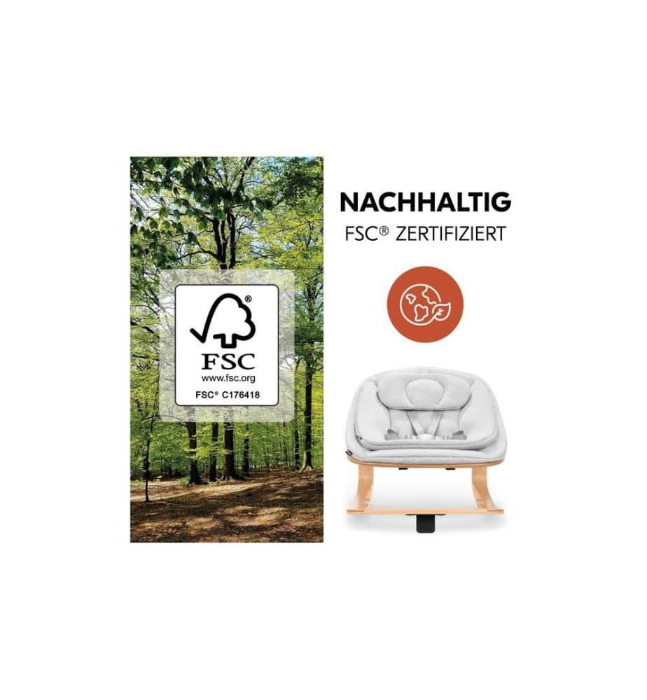 HAUCK - Accessoires pour chaise en bois Bouncer Eco Bois