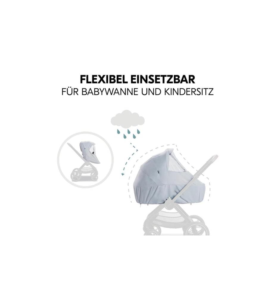 HAUCK - Regenschutz Walk N Care Raincover Grey