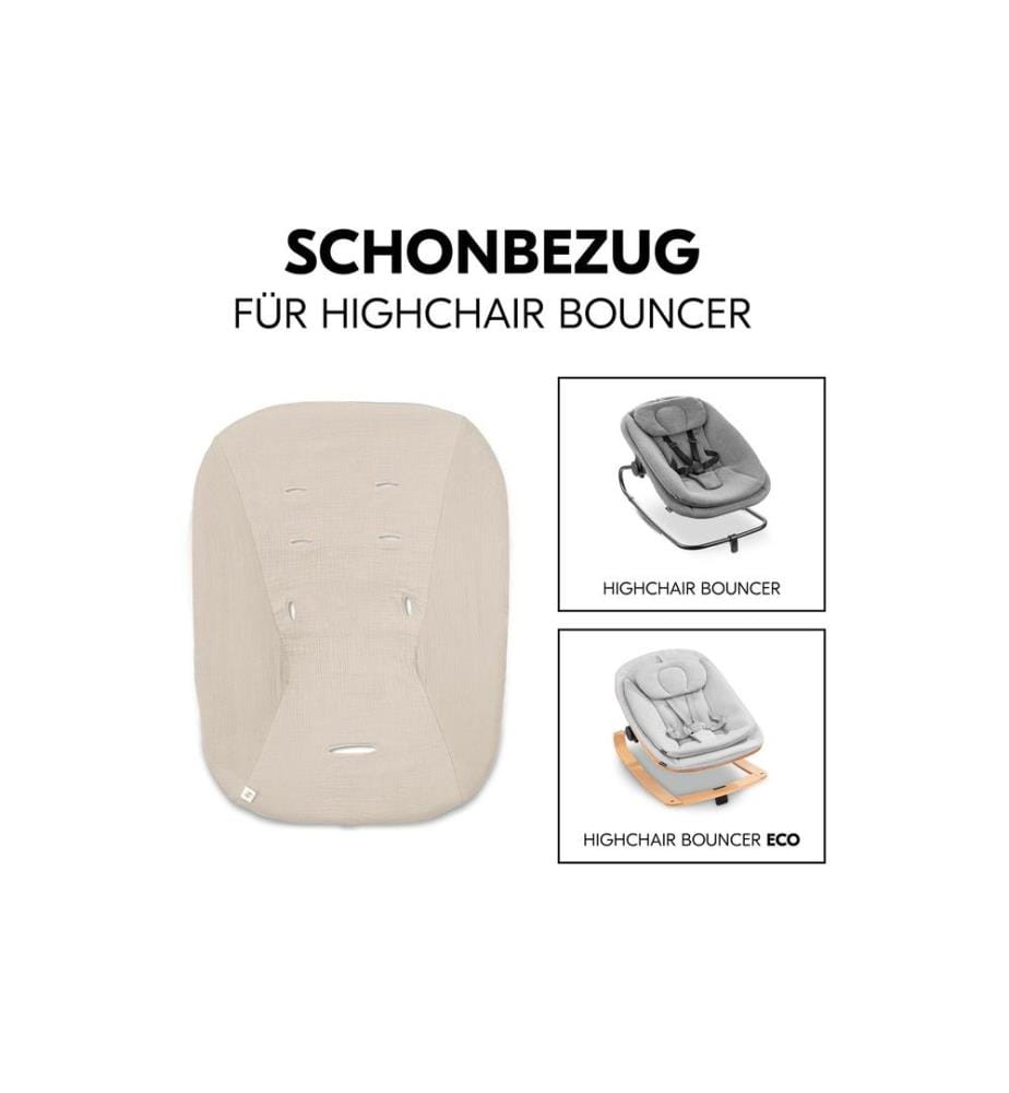 HAUCK - Housse de chaise haute Bouncer Beige