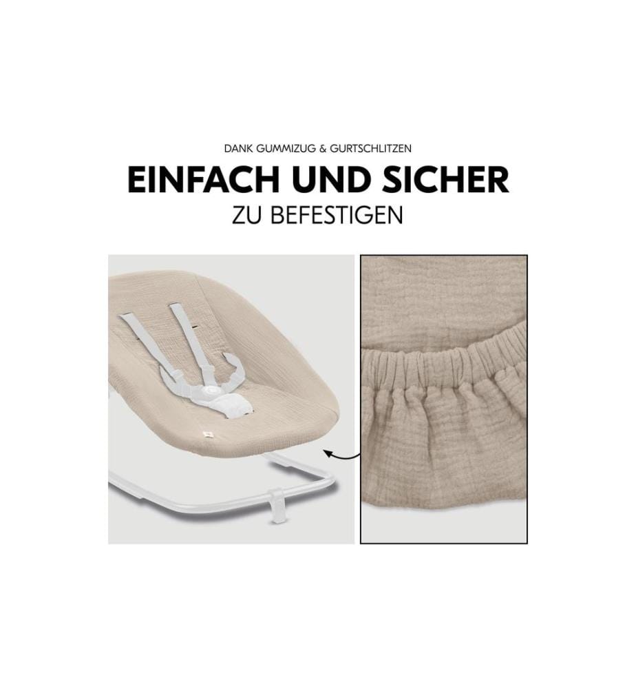 HAUCK - Housse de chaise haute Bouncer Beige