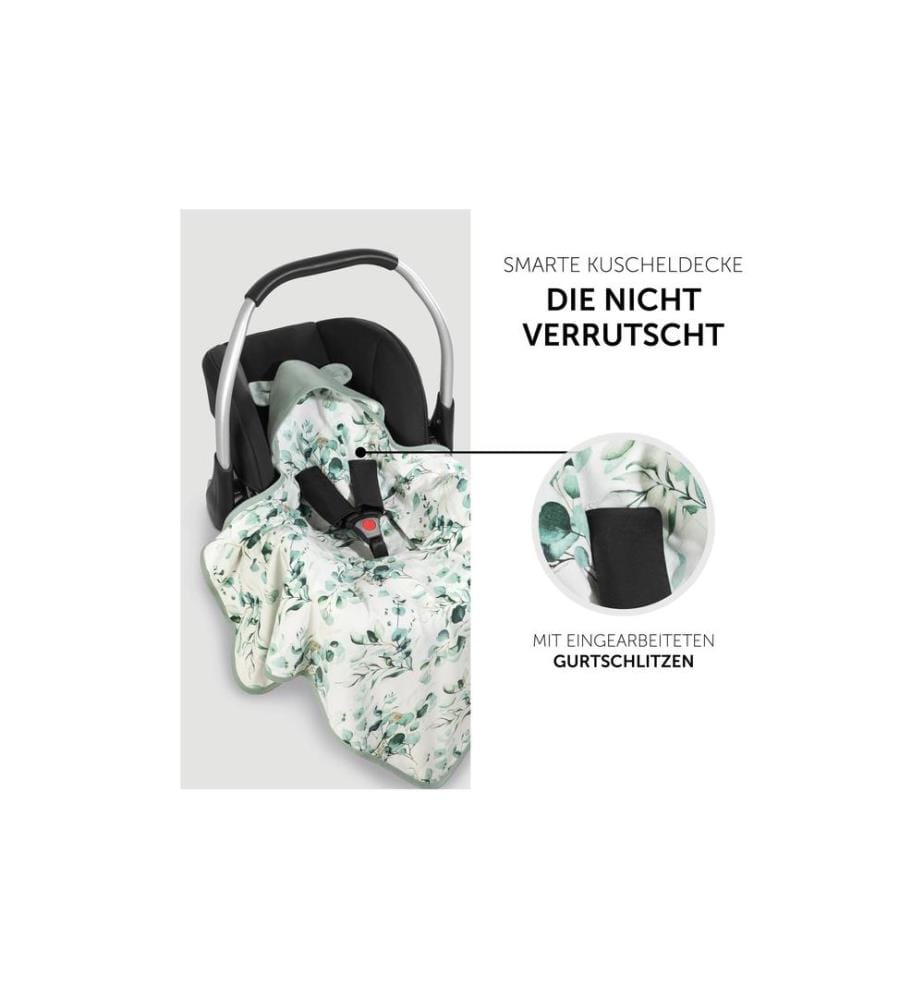HAUCK - Couvercle rabattable Snuggle N Dream Leaves Mint