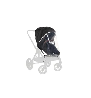 HAUCK - Regenschutz Pushchair Seat Raincover Schwarz