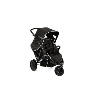 HAUCK - Poussette jumelle Freerider Mono + Duo protection contre la pluie incluse