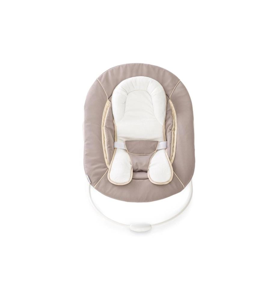 Hauck hochstuhlaufsatz Alpha Bouncer 2in1 stretch beige