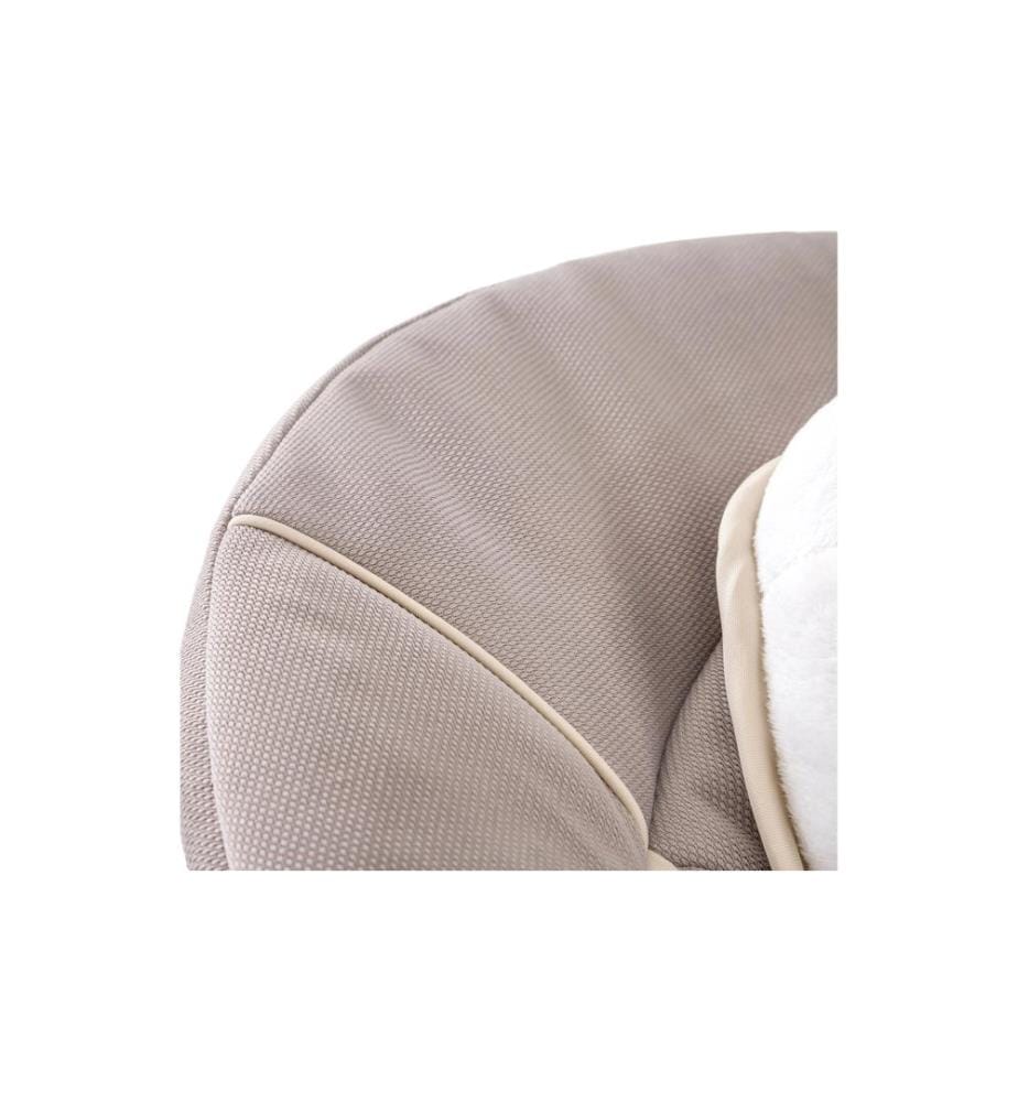Hauck hochstuhlaufsatz Alpha Bouncer 2in1 stretch beige