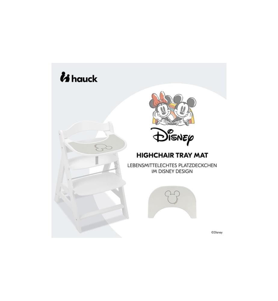 Hauck Plateau repas Mickey Beige
