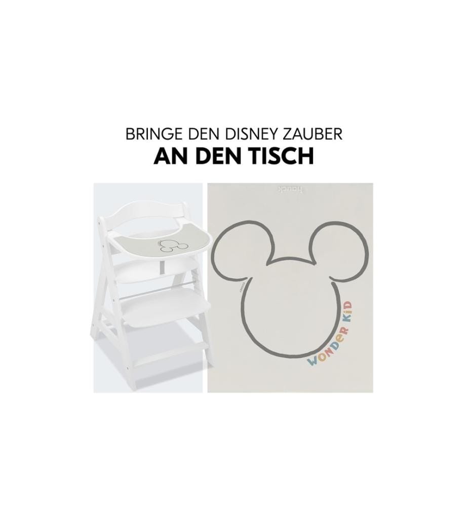 Hauck Plateau repas Mickey Beige
