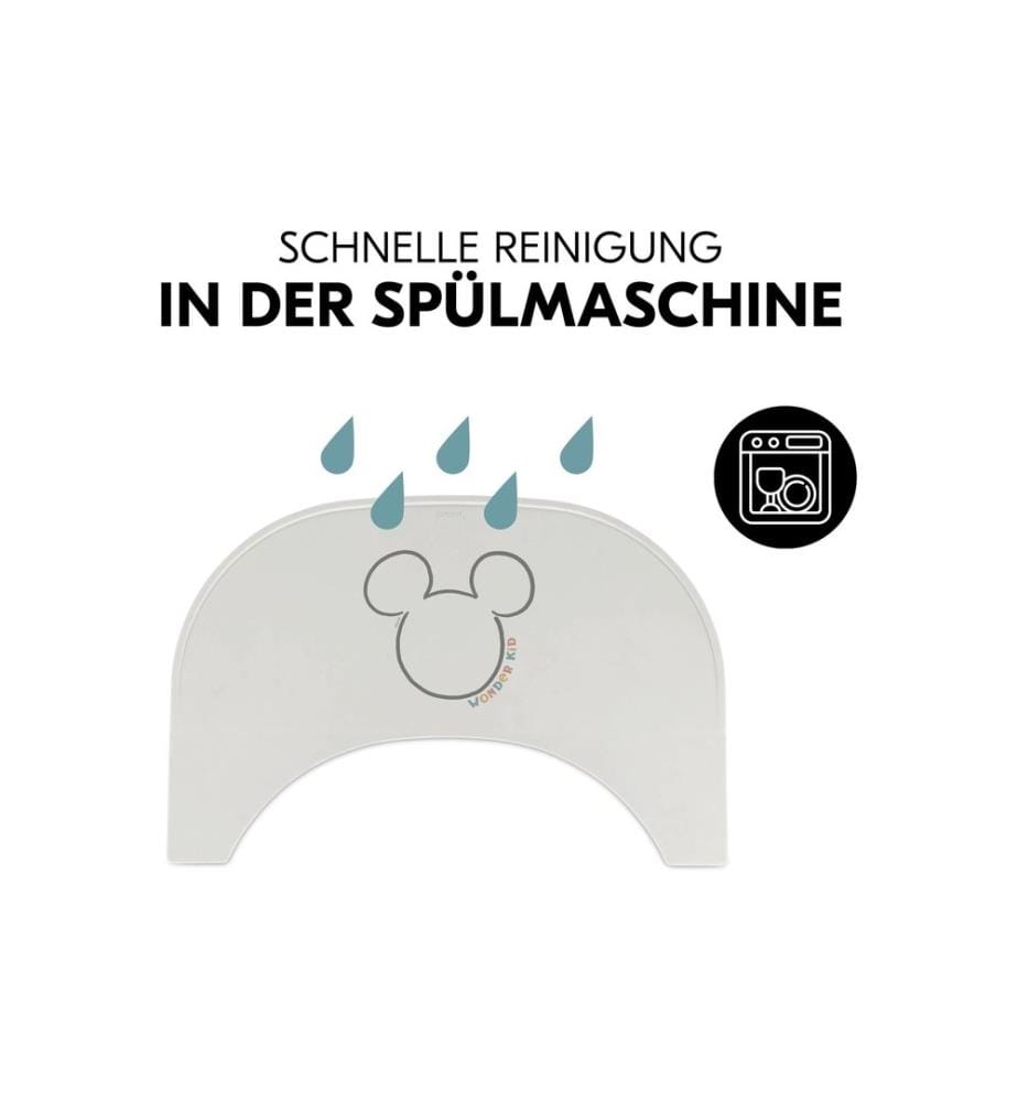 Hauck Plateau repas Mickey Beige