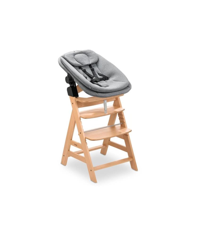 Hauck Chaise haute Alpha Start N Grow Set Gris