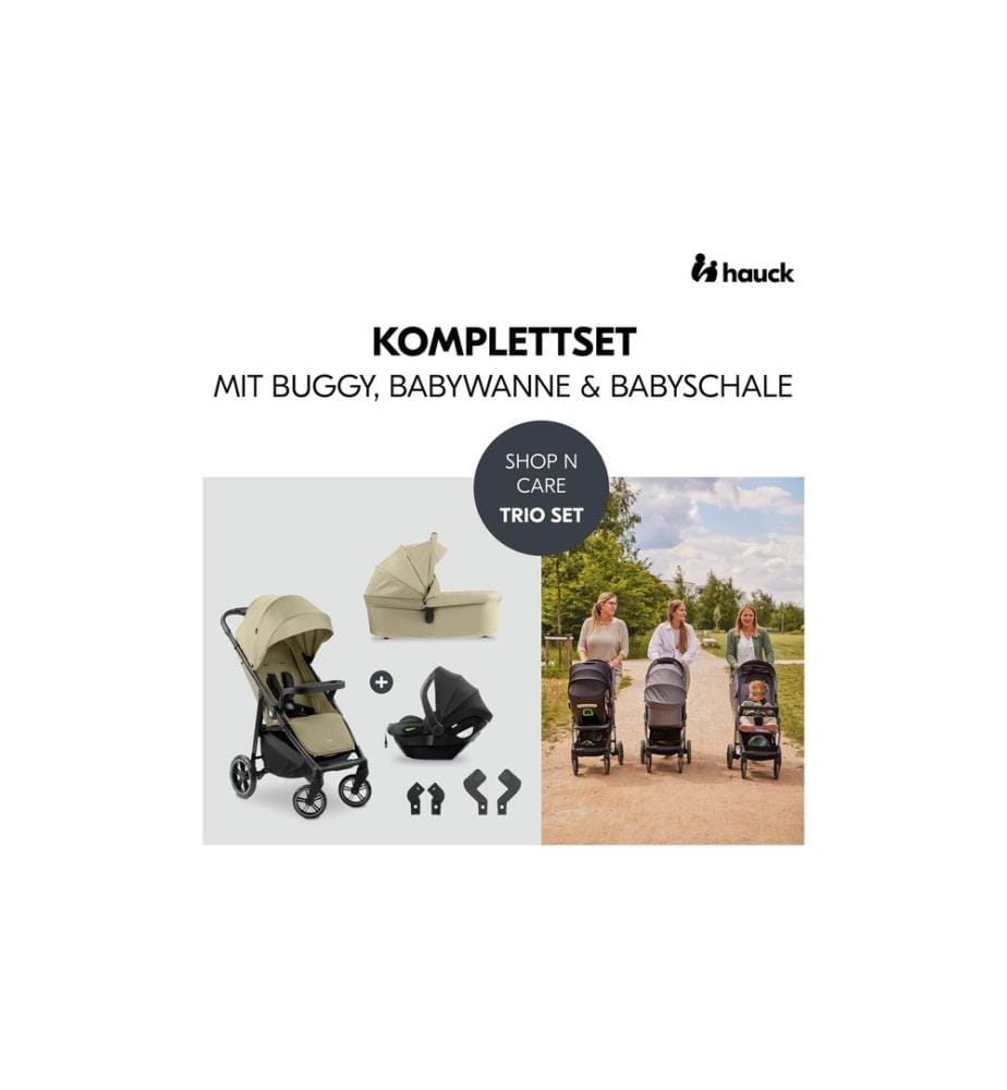 Hauck Set de poussette Shop N Care Trio Set Olive