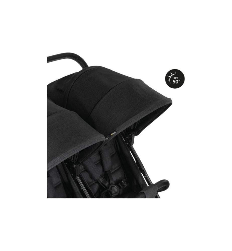 Poussette double Hauck Uptown Duo Mélange Noir