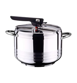 Stainless steel pressure cooker - 3.5 L - Chrome