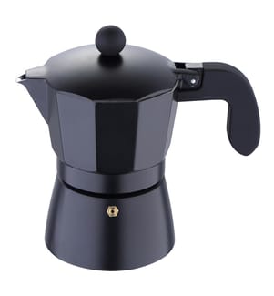Florencia Italian coffee maker - 3 cups - Black