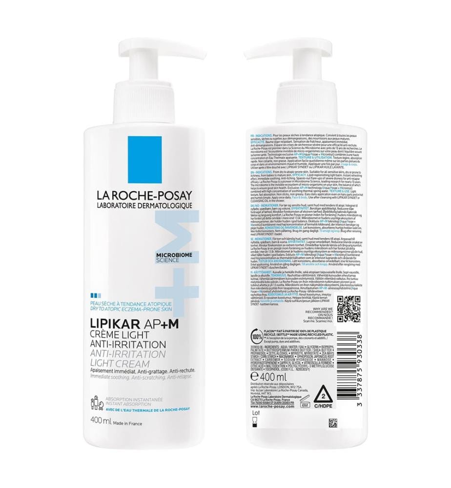 Lipikar Replenishing Cream - 400 ml